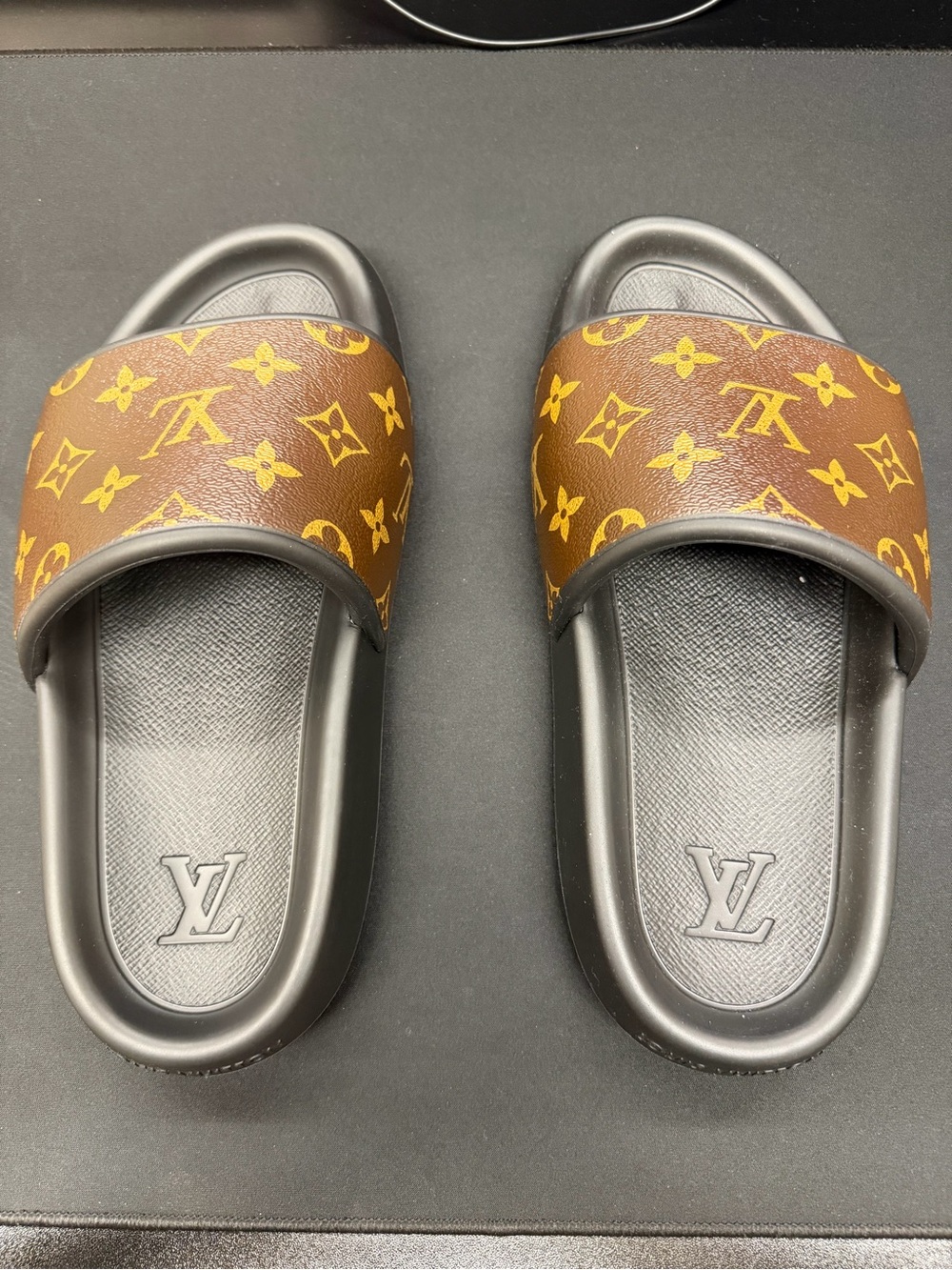 Louis Vuitton Monogram Men’s Waterfront Mule